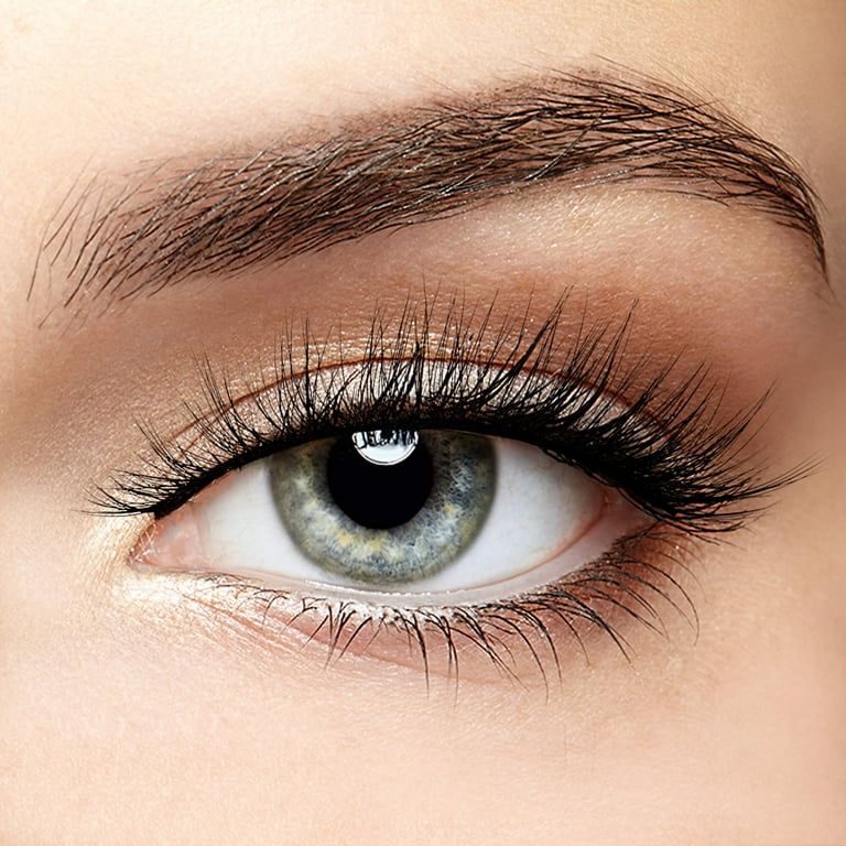 Eyelashes Adult Black Green Eyelashes Adult Black Green