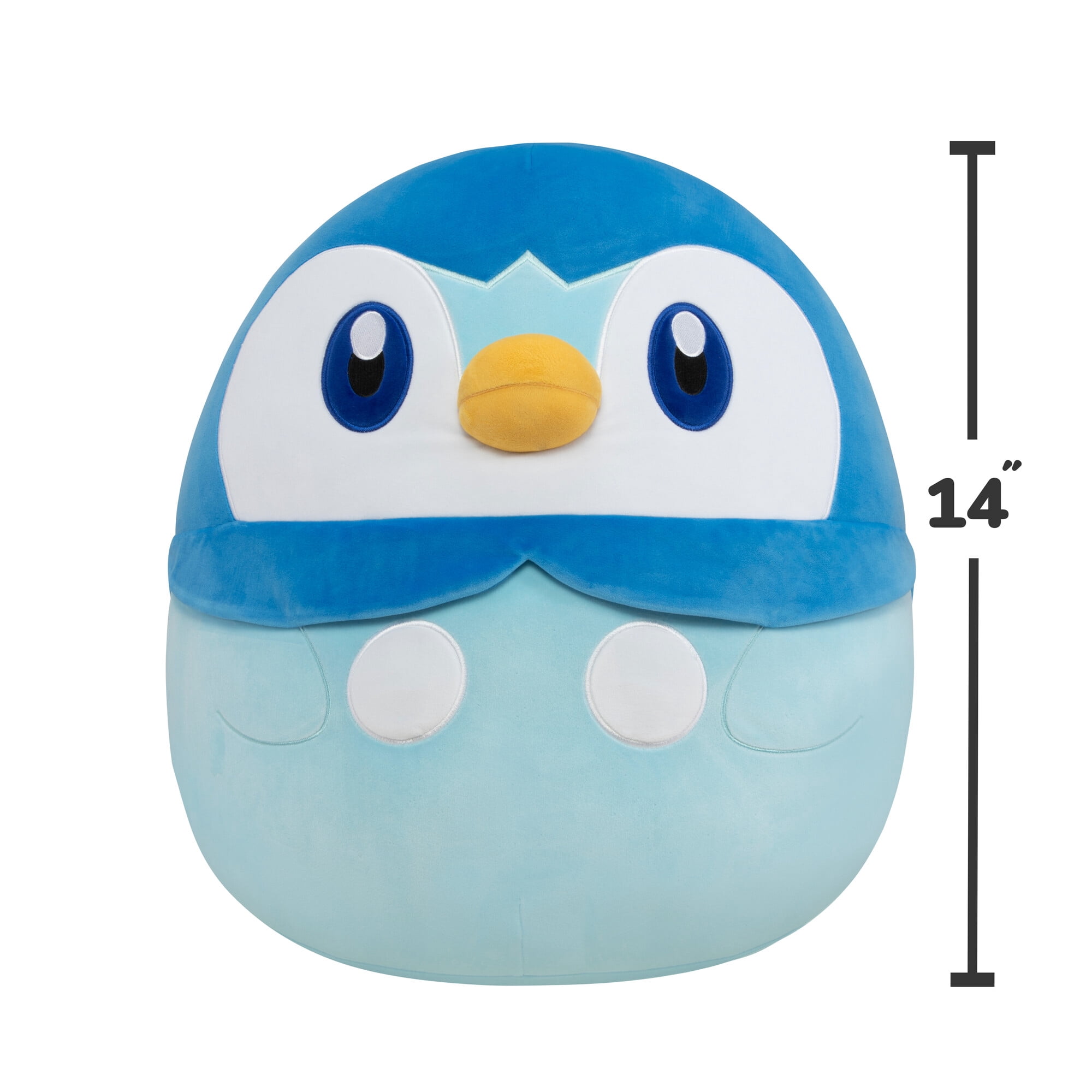Squishmallows Pokemon 14 inch Piplup Plush - Child's Ultra Soft Stuffed Toy
