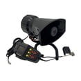 thumbnail image 4 of Altavoz de alarma para camión de coche, altavoz de alarma de modificación duradero con 7 sonidos 24V, 4 of 8
