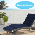 thumbnail image 3 of Maphissus Foldable and Water-Resistant Chaise Lounge Cushion - Set of 2, 3 of 8