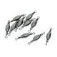 thumbnail image 3 of 20pcs Sunnimix Eslabones giratorios Rápido Sinker Pesca Rolling Barrel 0.5 1.0, 3 of 7