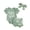 Z2_Green, variant on Baby Onesies Girl Baby Girl Clothes Elephant Heart Print Ruffled Sleeve Romper Polka Dot Shorts Bowknot Headband 3-Piece Set