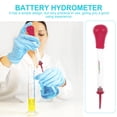 thumbnail image 2 of EeaseCA 2pcs Suction Type Battery Electrolytic Hydrometer Electro-hydraulic Density Meter, 2 of 7