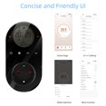 thumbnail image 2 of Labymos WiFi Digital Thermostat Outlet Plug 16A Outlet Tuya App Voice Control Socket Temperature Controller 5+1+1 Six Periods Heating Cooling Mode with Touch Button LCD Screen for Fan Heater Radiator, 2 of 8