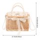 thumbnail image 5 of OULII Mano En Bambú Beige Con De Para Guardar Objetos Personales, 5 of 6