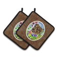 thumbnail image 1 of Carolines Treasures 7035PTHD Norfolk Terrier Paire de Porte-Pot, 1 of 3