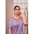 thumbnail image 5 of IshDeena Satin Silk Tunic Tops for Women - One Piece Short Kurti, Indian Pakistani Fusion Design, Perfect for Office & Casual Wear, 5 of 6