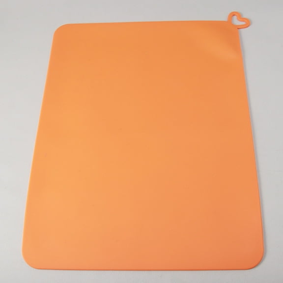 CRILSTYLEO Non Slip Silicone Mat for 3D Printer Orange Suitable for Resin Dlp Sla Processes