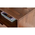 thumbnail image 5 of Linon Reid Mid-Century Single Drawer Nightstand, Medium Brown, 5 of 19