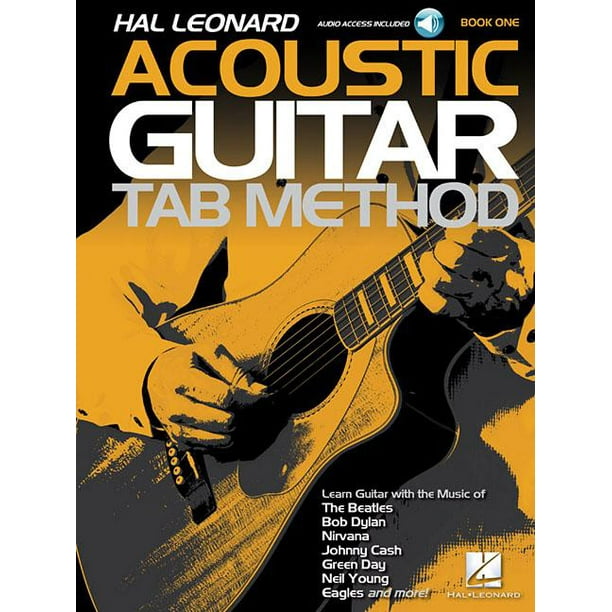 Hal Leonard Acoustic Guitar Tab Method Book 1 Book with Online