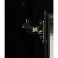 thumbnail image 3 of OS Home and Office Furniture Transitional Wood Accent Display Cabinet in Black, 3 of 5