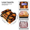 thumbnail image 3 of Thanksgiving Double Layered Insulated Refrigerated Lunch Bag with Two Compartments, Large Capacity, and Carry Handle - 7.1x11.4x16.1 Inches, 3 of 6