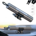 thumbnail image 1 of Tactical Car Emergency Escape Tool - Spring-Loaded Window Breaker & Seatbelt Cutter, 20KGF Impact Force, Underwater Use, Aluminum Alloy Life Saver with Mount Base, 1 of 8
