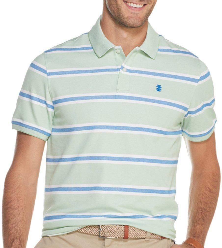 IZOD Mens Advantage Multi Stripe Polo Shirt - Walmart.com