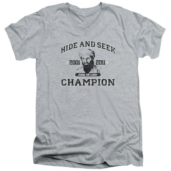 - Hide And Seek - Slim Fit V Neck Shirt - XX-Large