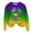 Mint Green, variant on EHQJNJ Christmas Sweatshirts for Women Black Women's Carnival Casual Colorful Printed Round Neck Long Sleeve Sweatshirt Top Oversized Sweatshirts for Women Loose Fit
