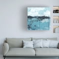 thumbnail image 3 of June Erica Vess 'Blue Coast Abstract II' Canvas Art, 3 of 3
