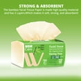 thumbnail image 5 of WBM Care Bamboo Facial Tissues, 150 Tissues per Box, 12 Pack (1800 Tissues Total), 5 of 8