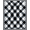 Black White Gray, Pattern 3, variant on ODIKA Checkered Welcome Motif Doormat Layering Plaid Gingham Under Playful Expressive Foldable Easy Care for Master Suite, California King, Bed
