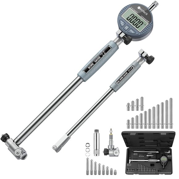 Indicador digital de diámetro Neoteck de 0,7 a 6 cm con 23 yunques