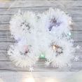 thumbnail image 3 of 6.56FT Christmas Tinsel Garland Shiny White Tinsel Metallic Garlands with Snowflake Hanging Christmas Decoration Xmas Tree Party, 3 of 8