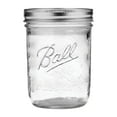 thumbnail image 6 of Ball, Glass Mason Jars with Lids & Bands, Wide Mouth, Clear, 16 oz, 12 Count, 6 of 9