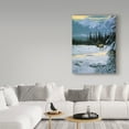 thumbnail image 3 of Trademark Fine Art 'Yellow Dawn American Elk' Canvas Art by Ron Parker, 3 of 3
