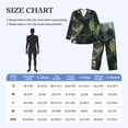 thumbnail image 4 of Pofeuu Cute Saucerman With Big Eyes Print Men's Long Sleeve Pajama Set Pijamas Para Hombres Pijamas Para Hombres Mens Pajamas Set-X-Large, 4 of 7