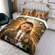 thumbnail image 3 of Loki Conjunto de sábanas temático, trío de piezas, cómodo y amigable con la piel, diseño único, regalo de decoración para el hogar para familiares, amigos y fans,135cm *200cm, 3 of 6