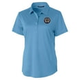 thumbnail image 2 of Women's-Cutter & Buck  Powder Blue Philadelphia Union Prospect Eco Textured Stretch Recycled Polo, 2 of 3