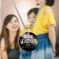 2024 Necklace Chains Teacher Appreciation Gifts Thank You Necklace For