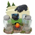 thumbnail image 2 of Black Bear in a Camper Salt and Pepper Shaker and Napkin Holder, 5 Inch (Shakers Included), 2 of 3