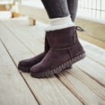 thumbnail image 5 of Muk Luks Womens Albany Suede Pull On Mid-Calf Boots, 5 of 8