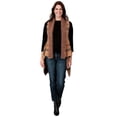 thumbnail image 3 of Le Moda Ladies Fashion Ruana Knit Vest One Size Fits Most, 3 of 4