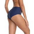 thumbnail image 3 of RELLECIGA Women's Navy Blue High Waisted Strappy Sides Bikini Bottom Size XX-Large, 3 of 6