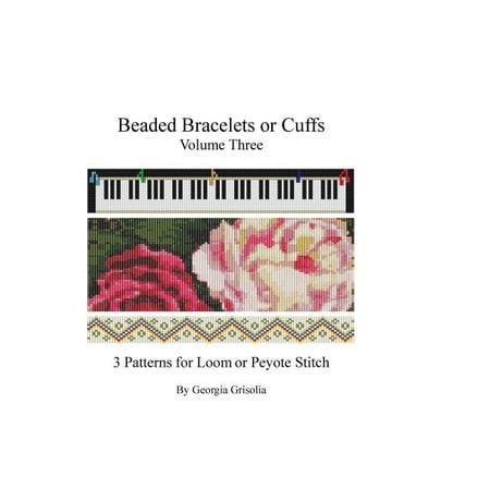 Beaded Bracelets or Cuffs: Beaded Bracelets or Cuffs: Bead Patterns by GGsDesigns (Paperback)(Large Print)