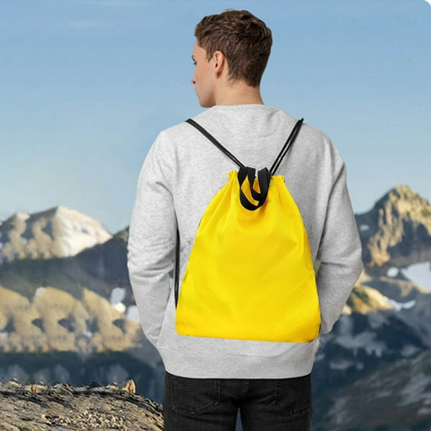 pstuiky Mochila deportiva multifuncional con cordón impermeable y de tela Oxford ideal para viajes y almacenamiento.