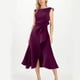 thumbnail image 1 of mfyjkho Vestidos de fiesta para mujer, Vestido camisero informal de manga corta con botones y solapa para mujer, de color liso, con cinturón y bolsillo Vestidos largos para mujer xl, 1 of 8
