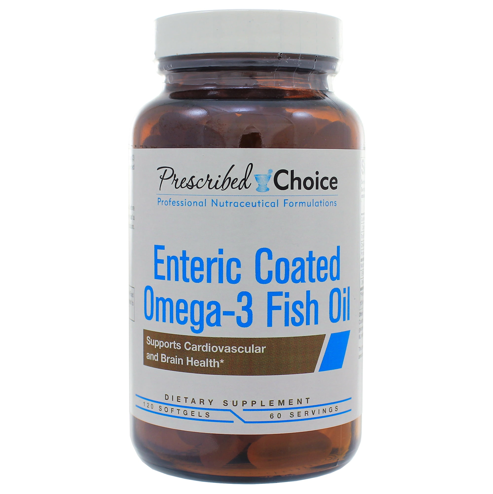 Prescribed Choice‎, Enteric Coated Omega 3 fish oil 120 softgels