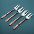 thumbnail image 2 of Celia Design Copper Antique Pastry Fork 4 Pcs. Set, 2 of 5
