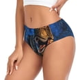 thumbnail image 2 of Fotbe Starry Night Charging Dinosaur Calzones Estampados para Mujer – Ropa Interior de Algodón, Cómoda, Suave y Elástica-X-Large, 2 of 6
