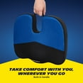 thumbnail image 5 of MICHELIN Infused Gel Memory Foam Seat Cushion 2-Pack – Ergonomic Support, Breathable Mesh, Portable Design, Max Comfort for Office, Car, Travel, and Home Use, 5 of 6