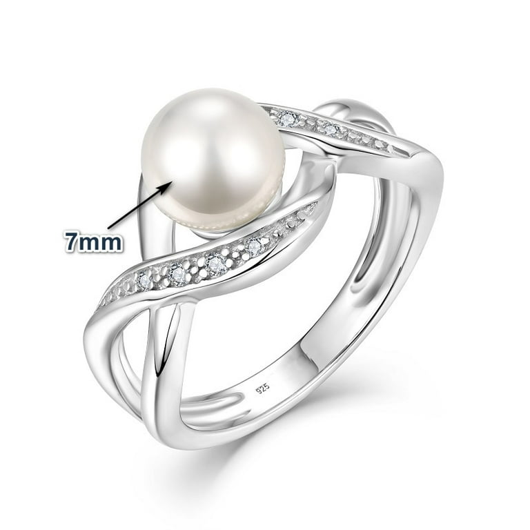 Pearl of Wisdom Sterling Silver Ring Pearl of Wisdom Sterling Silver Ring