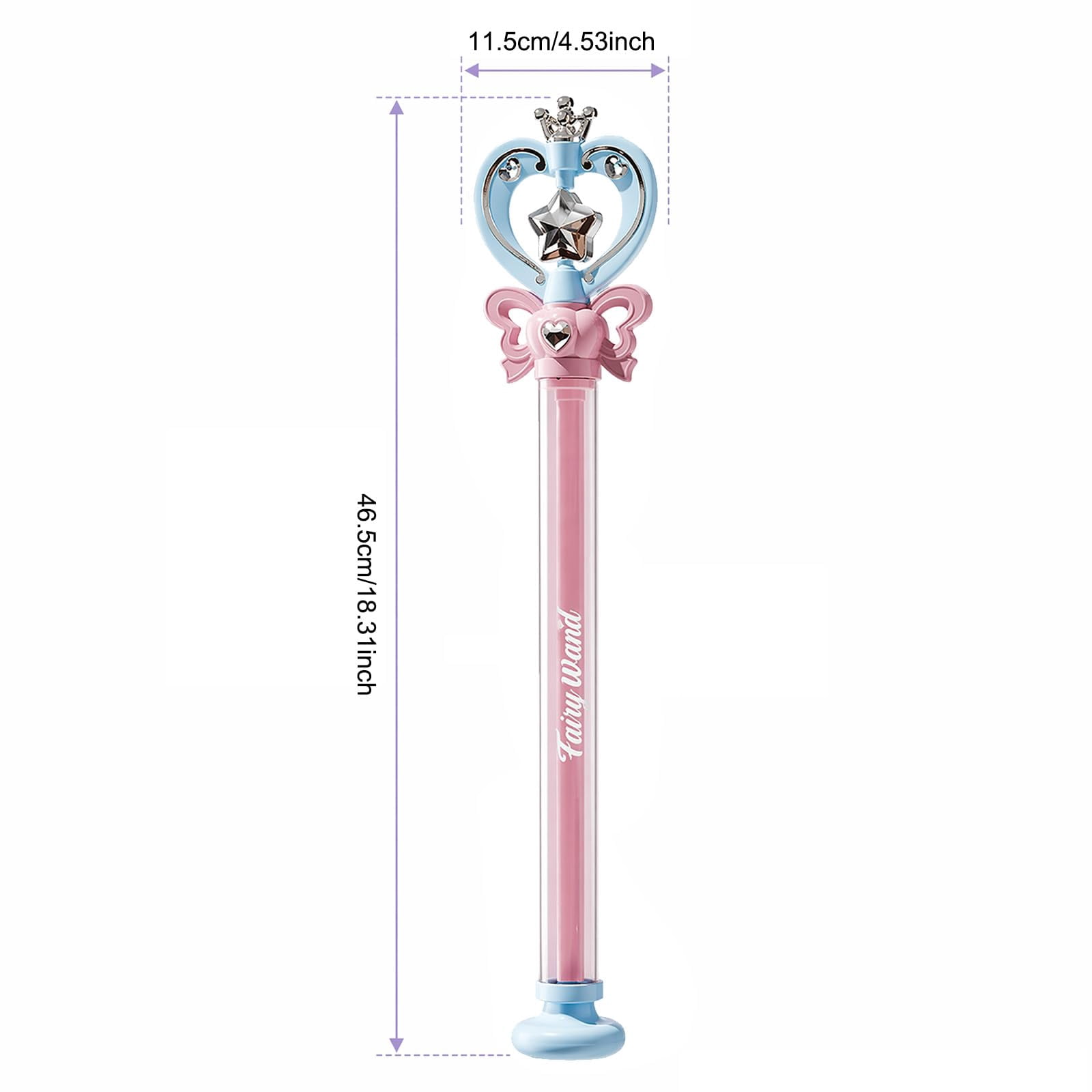 Magic Wand Water Squirter, Spinning Spray Gun with Pull-Out Pump Action, Outdoor Summer Beach Pool Party Water Blaster
