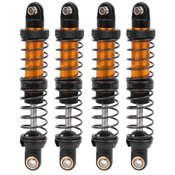 Amortiguador de puntales de choque RC, amortiguador de puntales de choque de suspensión de aceite Amortiguador de choque de metal para automóvil RC Accesorio de modelo de automóvil (80mm)