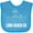 Turquoise, variant on Inktastic Long Beach California Vacation Boys or Girls Baby Bib