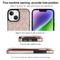 thumbnail image 2 of Nalacover Case for iPhone 14 Plus Card Holder Wallet Case, RFID Blocking Luxury PU Leather Fashion Back Flip Cover with Kickstand Magnetic Buttons Shockproof Case for iPhone 14 Plus, Rosegold, 2 of 7