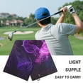 thumbnail image 5 of Yuyamidu Purple Rose Golf Towel Butterfly Cleaning Cloth Soft Golf Towels Easy to Carry Golf Accessories for Cart, Club or Bag, 5 of 7