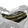thumbnail image 4 of Uorisanigo ATV Seat Cover Camo American Flag Four-Wheeler Seat Cover Soft Fabirc Waterproof Protection Accessories Compatible with Polaris Sportsman Polaris Scrambler Honda Rancher, 4 of 7