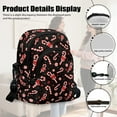 thumbnail image 6 of Binienty Christmas Candy Cane Womens Shoulder Bags Crossbody Trendy Messenger Purse Lightweight RFID Crossbody Bag with Shoulder Strap Xmas Gifts for Sister, 6 of 8